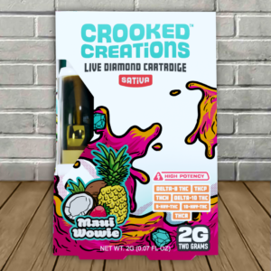 Crooked Creations Live Diamond Cartridge 2g — DISCONTINUED - Image 3