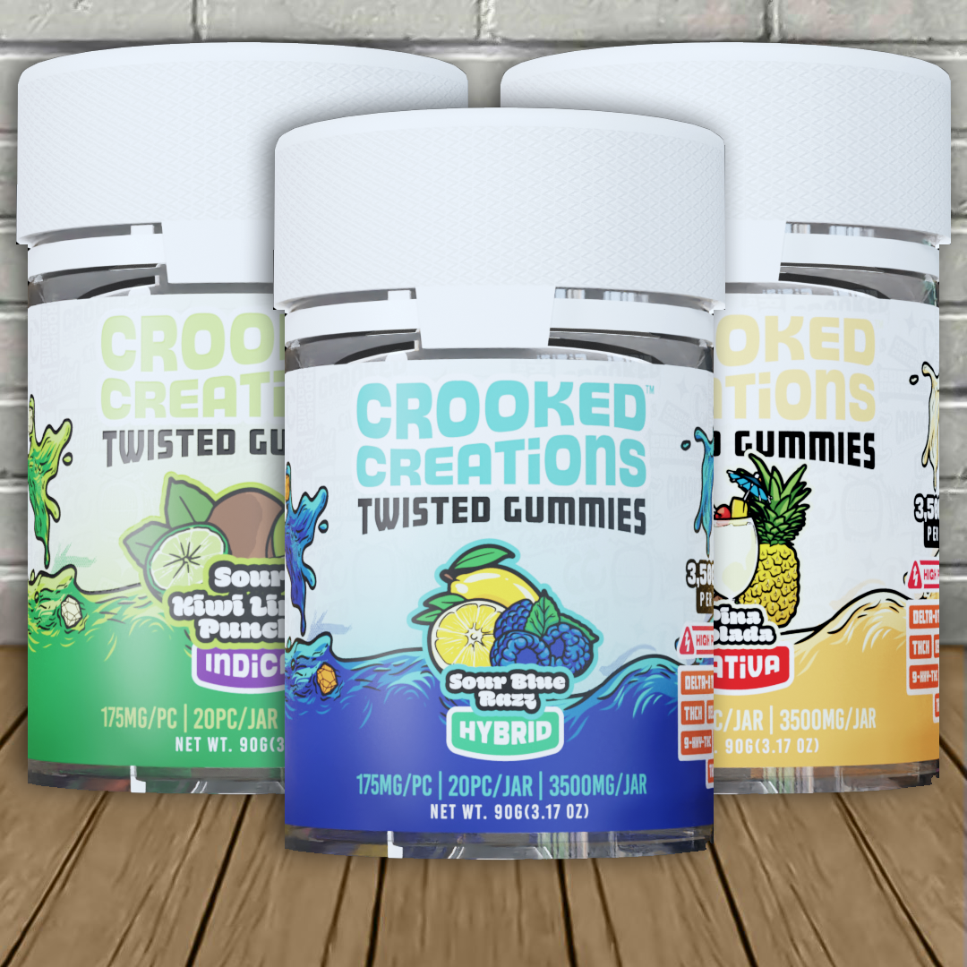 Crooked Creations Twisted Gummies 3500mg — DISCONTINUED