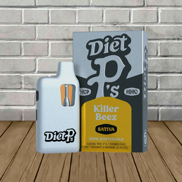 Pushin P’s Diet P’s THCP Disposable Vape 2g - Image 3