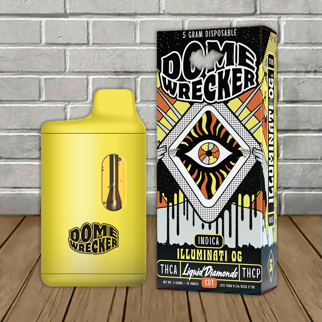 Domewrecker THCa Liquid Diamonds Disposable 5g - Image 6