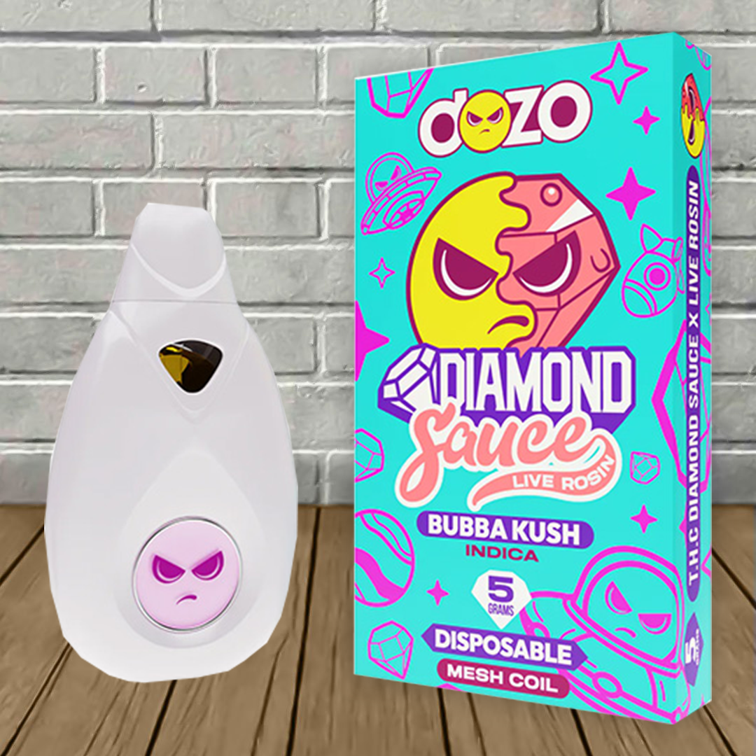 Dozo Live Rosin Diamond Sauce Disposable 5g — DISCONTINUED - Image 4