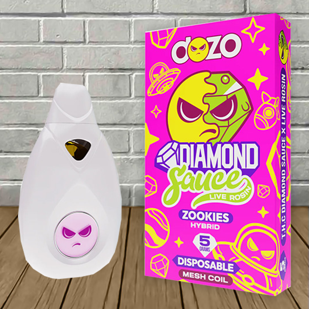 Dozo Live Rosin Diamond Sauce Disposable 5g — DISCONTINUED - Image 10