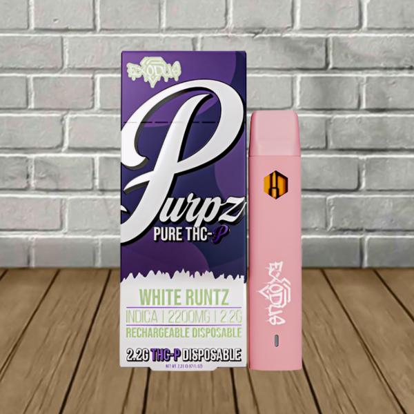 Exodus Purpz Live Badder THCp Disposable 2.2g