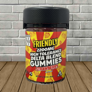 Friendly Hemp High Tolerance D8 + D9 Gummies 2200mg - Image 3