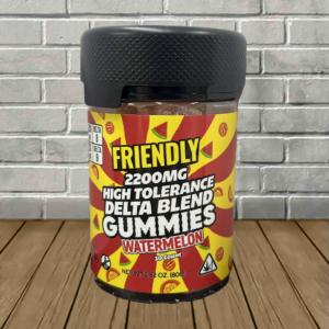 Friendly Hemp High Tolerance D8 + D9 Gummies 2200mg - Image 5