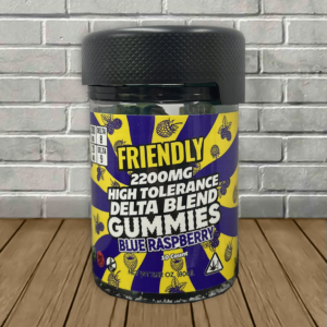 Alternative view of Friendly Hemp High Tolerance D8 + D9 Gummies 2200mg