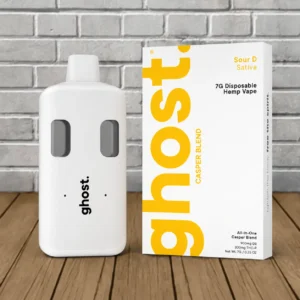 Ghost Casper Blend Disposable Vape 7g | High Potency THC Vape Pens - Image 3