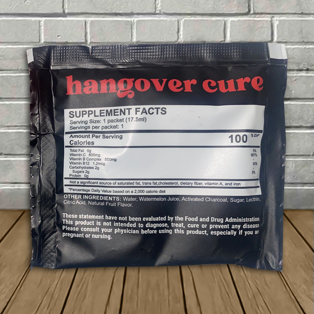 Barneys Botanicals Hangover Cure Packet - Image 2