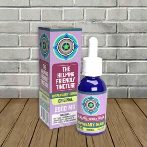 Helping Friendly Hemp Dispensary Grade Tincture Delta 9 THC