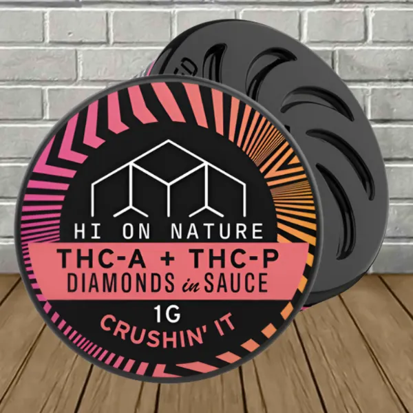 Hi On Nature THCa + THCP Dabs 1g–Diamonds In Sauce - Image 6