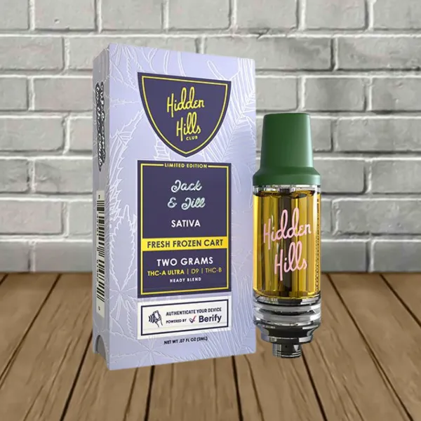 Hidden Hills THCa Ultra Fresh Frozen Cartridge 2g - Image 3