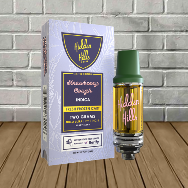 Hidden Hills THCa Ultra Fresh Frozen Cartridge 2g - Image 2