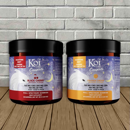 Koi Complete Full Spectrum CBD Gummies | Nighttime Rest
