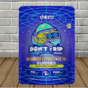 Dozo Don’t Trip Mushroom Extract + D9 Gummies 7100mg — DISCONTINUED - Image 4