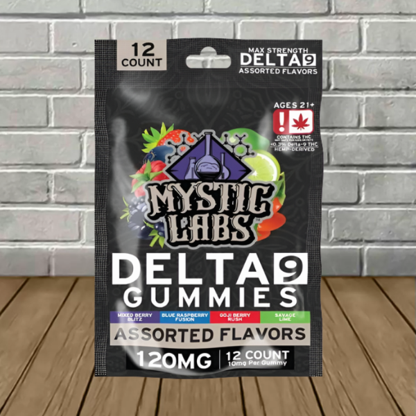 Mystic Labs Delta 9 THC Gummies 120mg - Image 3