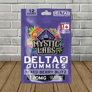 Mystic Labs Delta 9 THC Gummies 120mg - Image 5