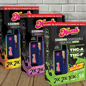 Numb Cannabis Co Super Smoker THCa + THCP Disposable 5.5g — DISCONTINUED