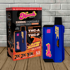 Numb Cannabis Co Super Smoker THCa + THCP Disposable 5.5g — DISCONTINUED - Image 5