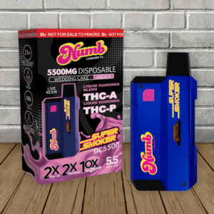 Numb Cannabis Co Super Smoker THCa + THCP Disposable 5.5g — DISCONTINUED - Image 3