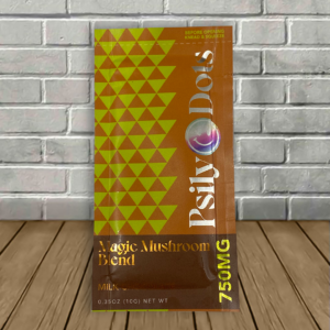 Psily Dots Magic Mushroom Blend Chocolate Squeeze Pouch 750mg — DISCONTINUED - Image 4