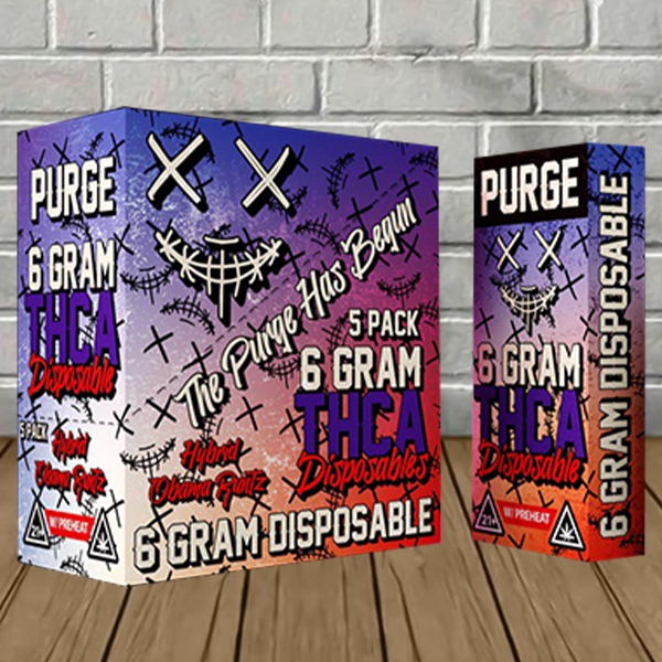 Purge THCa Disposable Vape 6g — DISCONTINUED - Image 2
