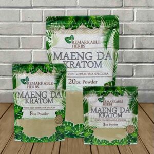 Remarkable Herbs White Vein Maeng Da Kratom Powder
