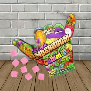 Shaka Sweets Magic Mushroom + THC Gummies 8ct - Image 4