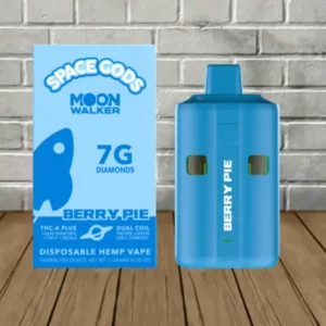 Space Gods Moon Walker THCa Liquid Diamonds Disposable 7g — DISCONTINUED - Image 7