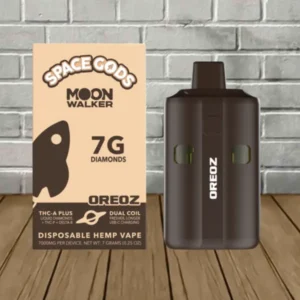 Space Gods Moon Walker THCa Liquid Diamonds Disposable 7g — DISCONTINUED - Image 2