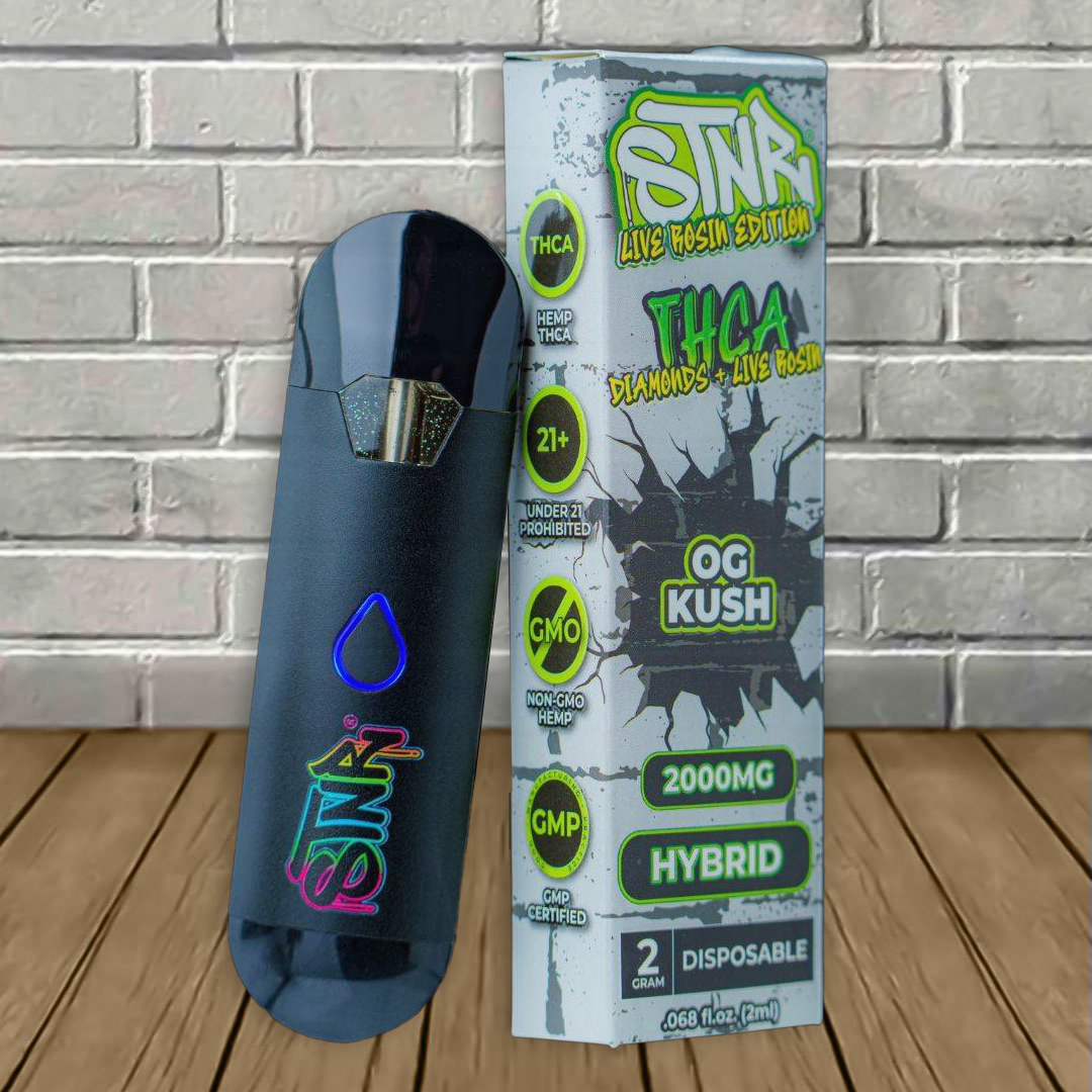 STNR Live Rosin Diamonds THCa Disposable 2g — DISCONTINUED - Image 7