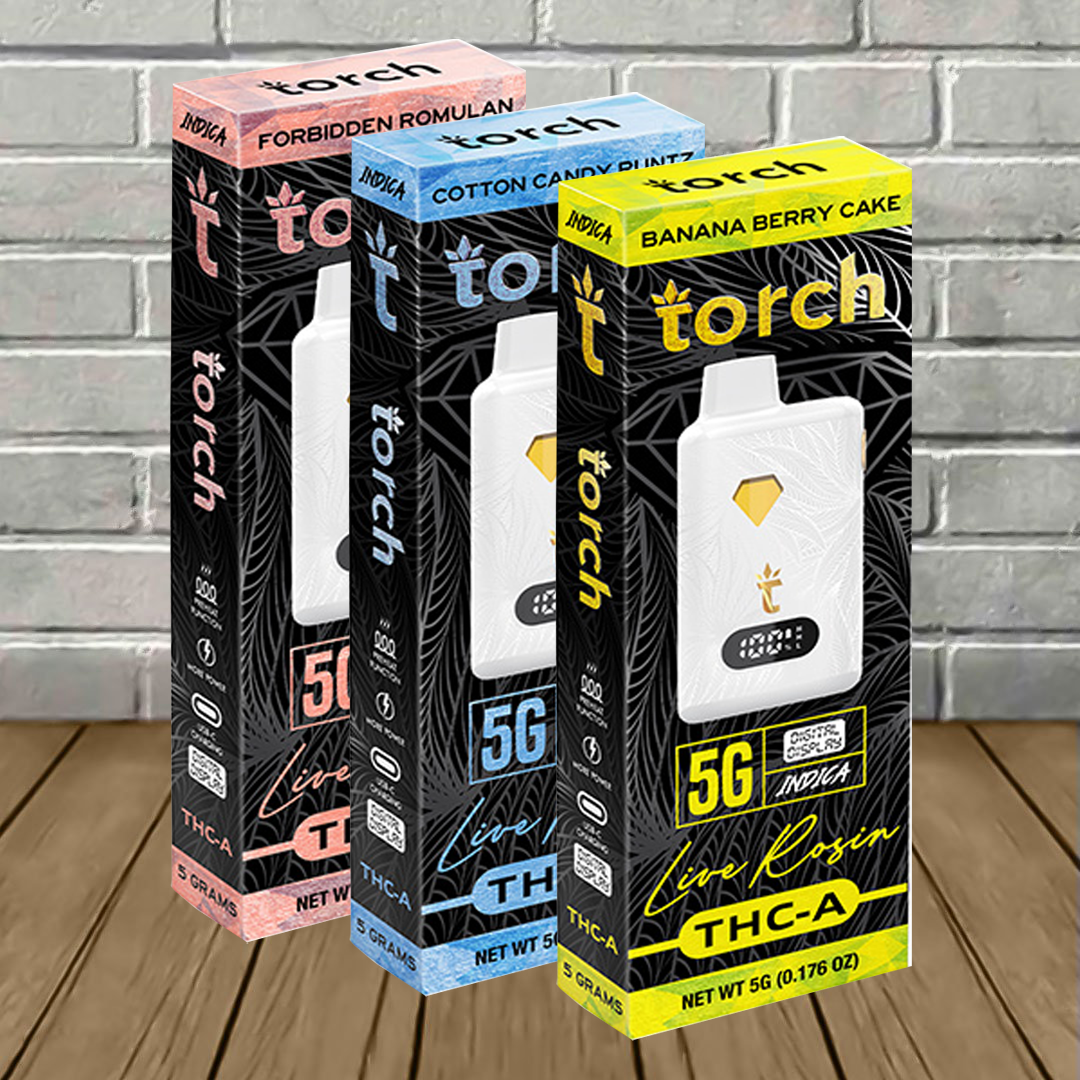 Torch Live Rosin THCa Disposable 5g