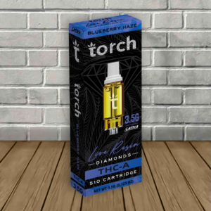 Alternative view of Torch Live Resin Diamonds THCa Cartridge 3.5g