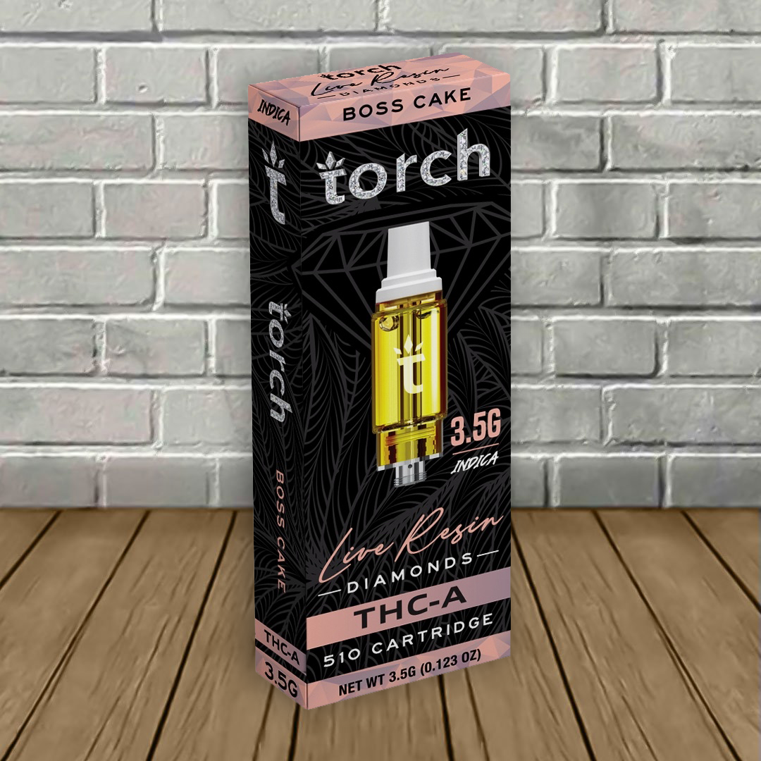Torch Live Resin Diamonds THCa Cartridge 3.5g - Image 8