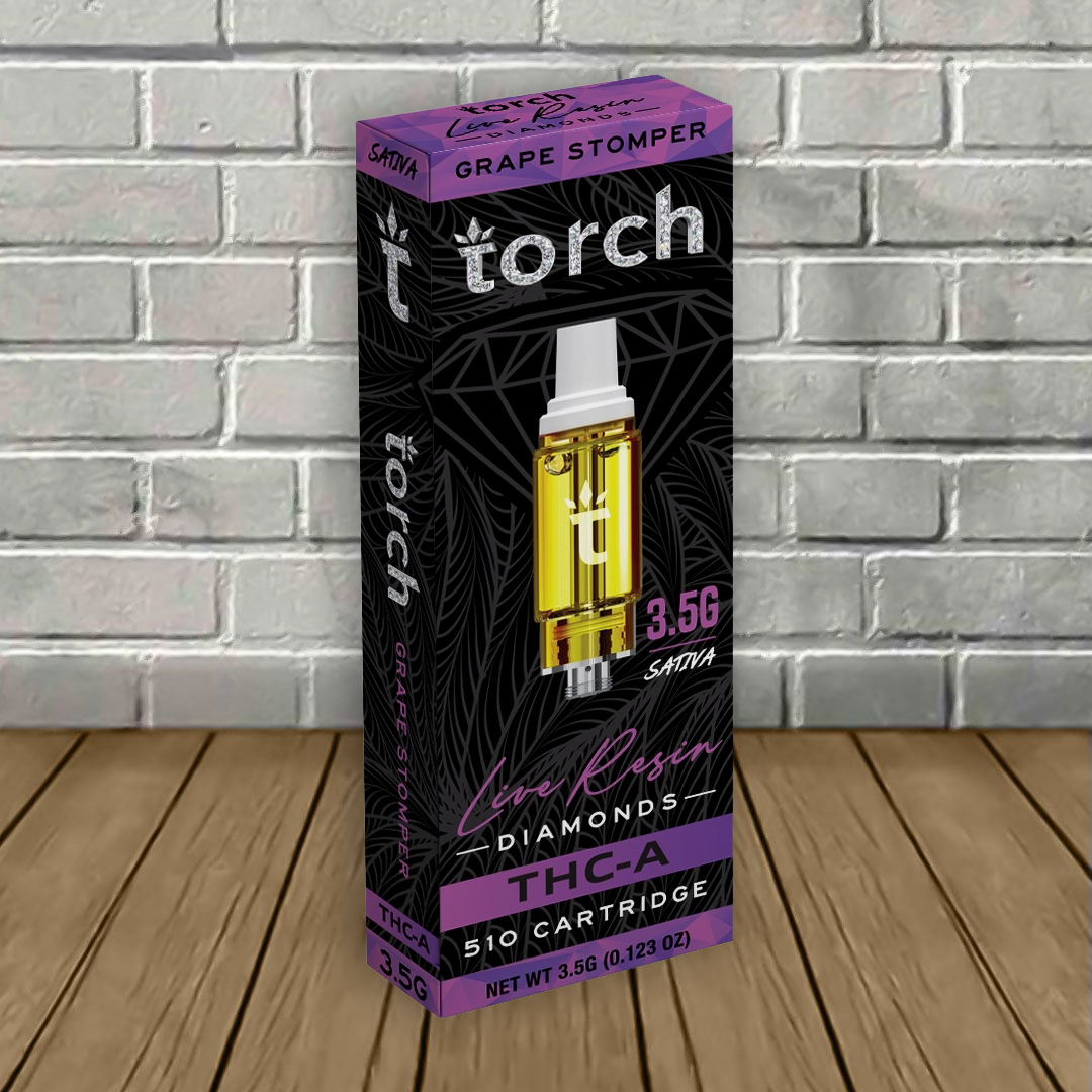 Torch Live Resin Diamonds THCa Cartridge 3.5g - Image 7