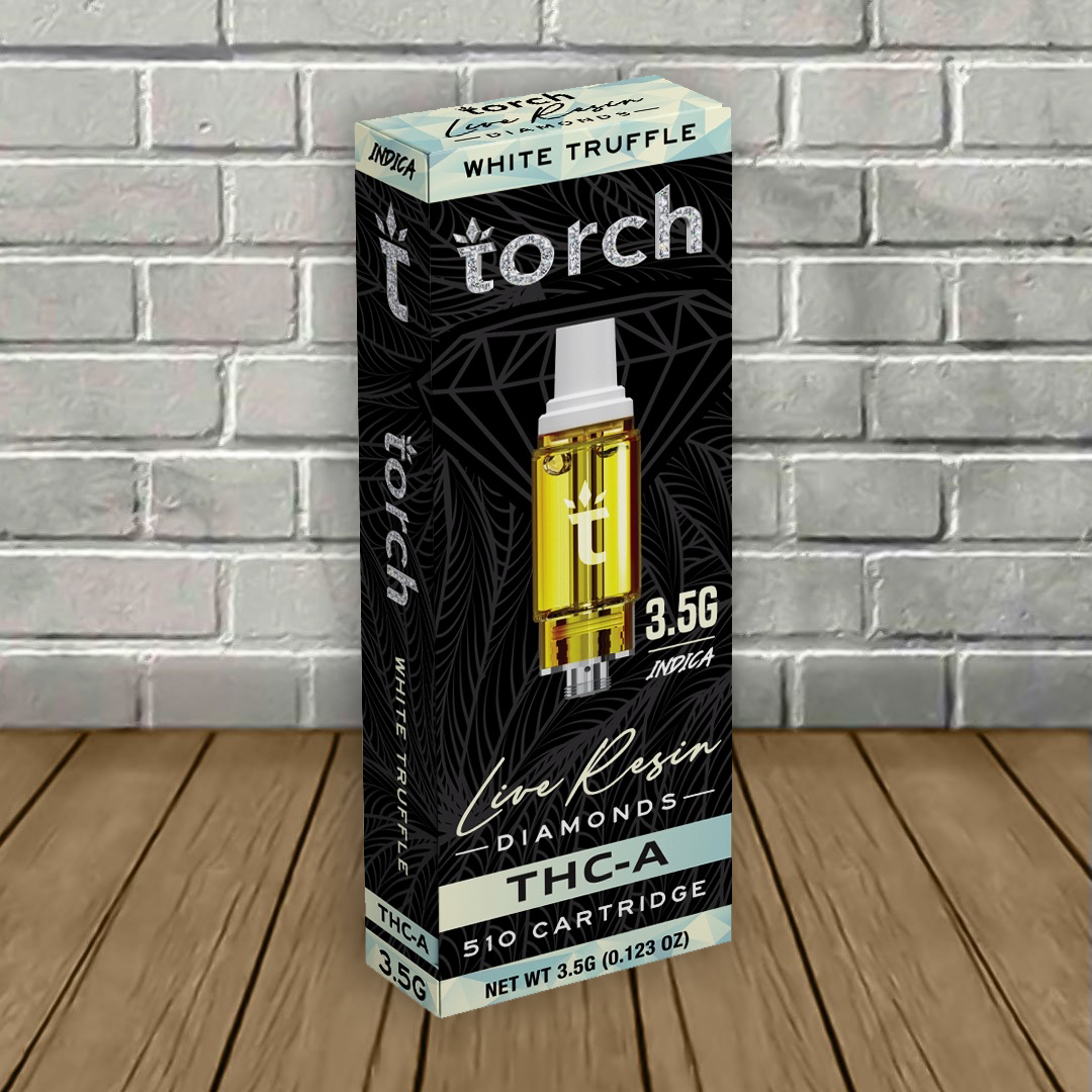 Torch Live Resin Diamonds THCa Cartridge 3.5g - Image 9
