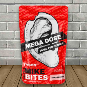 Alternative view of Tyson 2.0 Mega Dose Delta 8 THC Mike Bites 1000mg