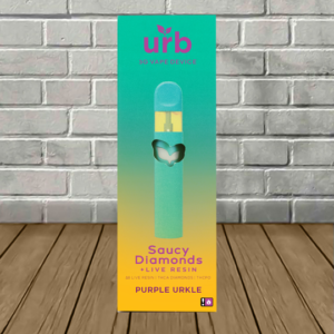 Urb Saucy Diamonds D8 + THCA + THCH Disposable 3g