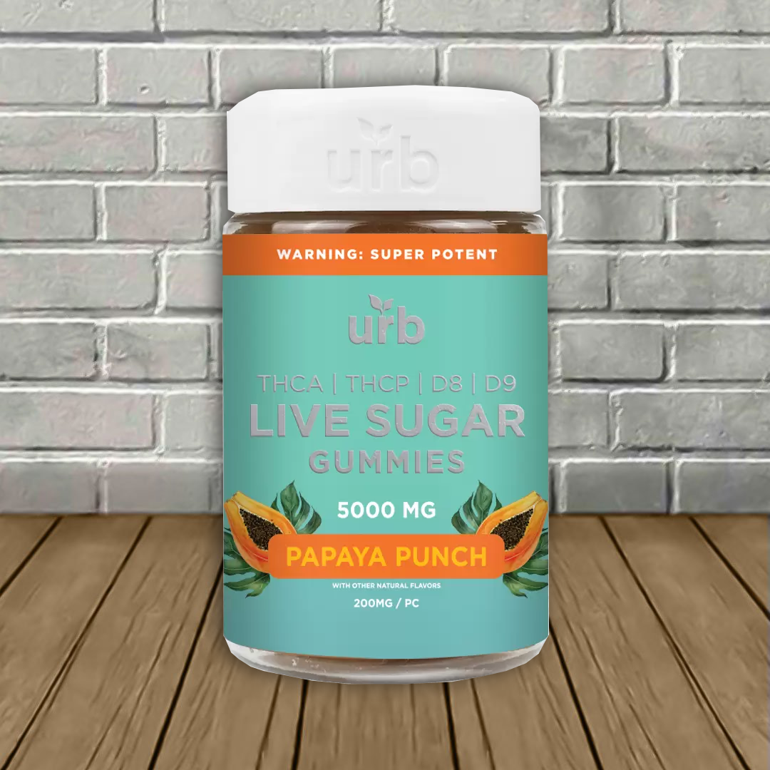 Urb THCA + THCP Live Sugar Gummies 5000mg - Image 5