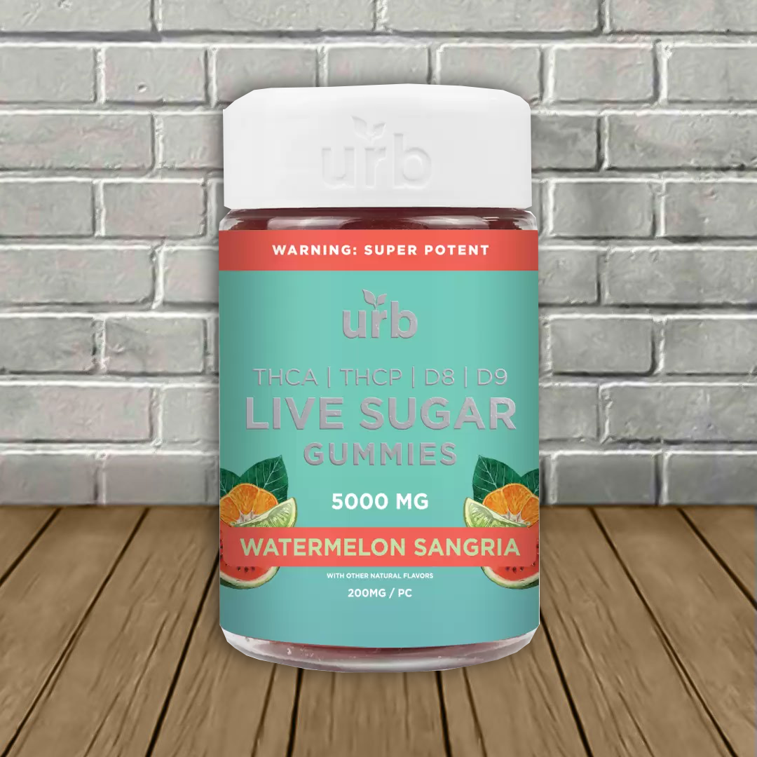 Urb THCA + THCP Live Sugar Gummies 5000mg - Image 3