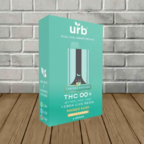 Urb THC Infinity+ Blend Disposable Vape 6ml — DISCONTINUED - Image 3