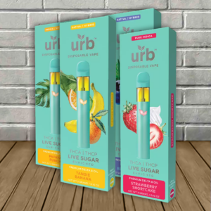 Urb THCA + THCP Live Sugar Disposable 3g