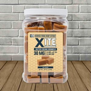 Xite Delta 9 THC Butter Cream Caramels
