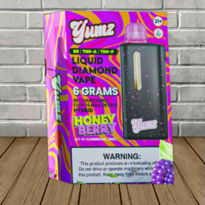 Alternative view of Yumz Lab Liquid Diamond THCa | THCP | D9 Disposable 6g