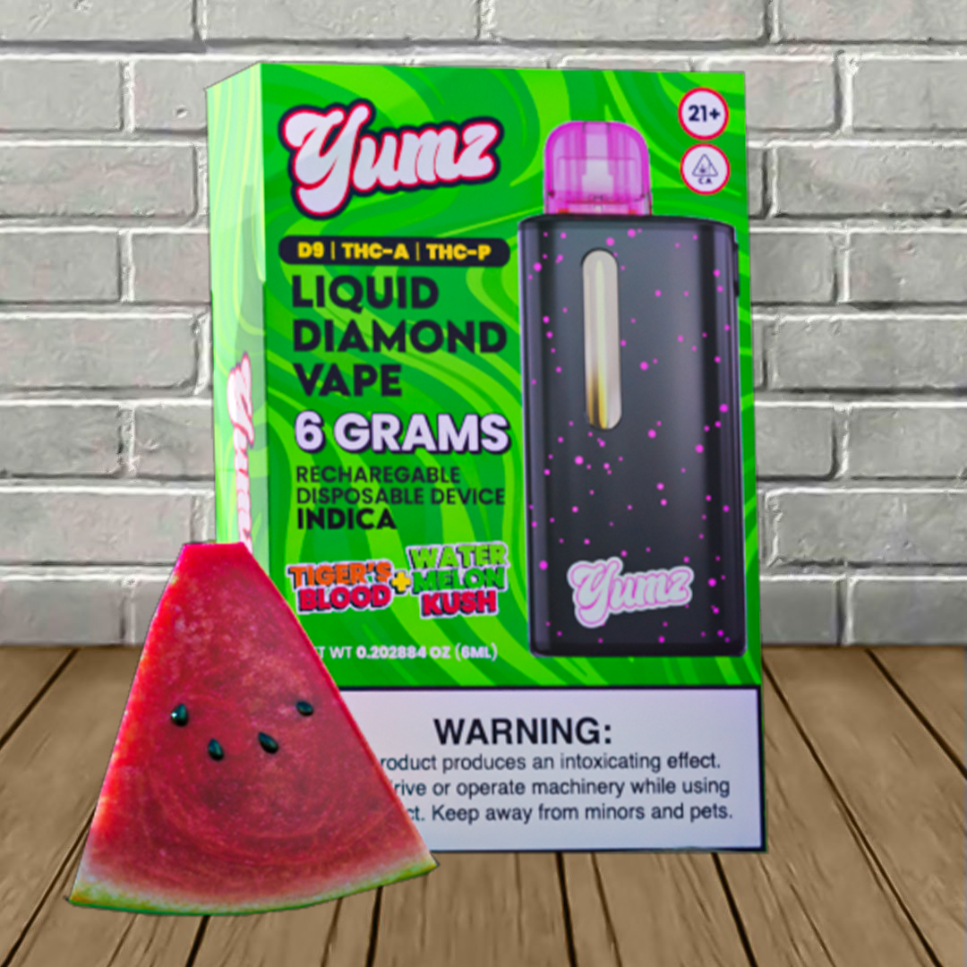 Yumz Lab Liquid Diamond THCa | THCP | D9 Disposable 6g - Image 3
