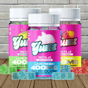 Yumz Lab Live Resin Delta 9 THC Gummies 400mg