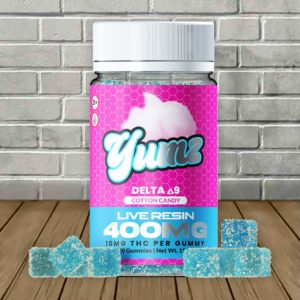 Alternative view of Yumz Lab Live Resin Delta 9 THC Gummies 400mg