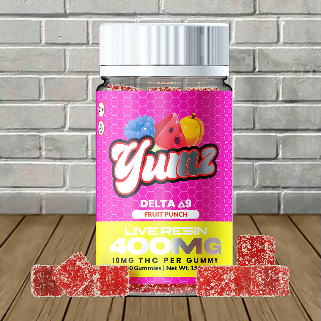 Yumz Lab Live Resin Delta 9 THC Gummies 400mg - Image 4