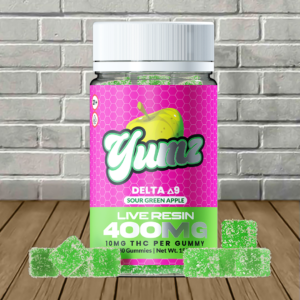 Yumz Lab Live Resin Delta 9 THC Gummies 400mg - Image 3