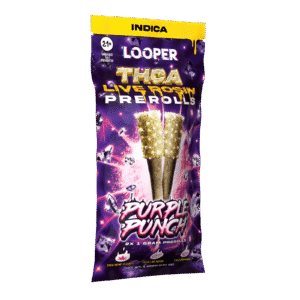 Alternative view of Live Rosin Prerolls: Purple Punch
