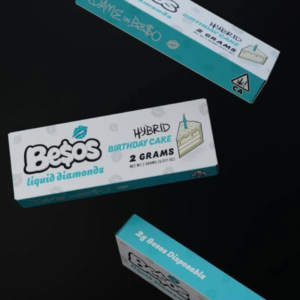 Besos Birthday Cake Disposable | Hybrid